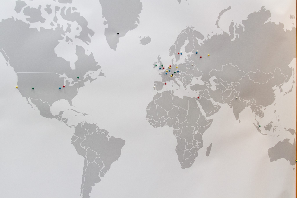 Attendees from worldwide at PMF 2013