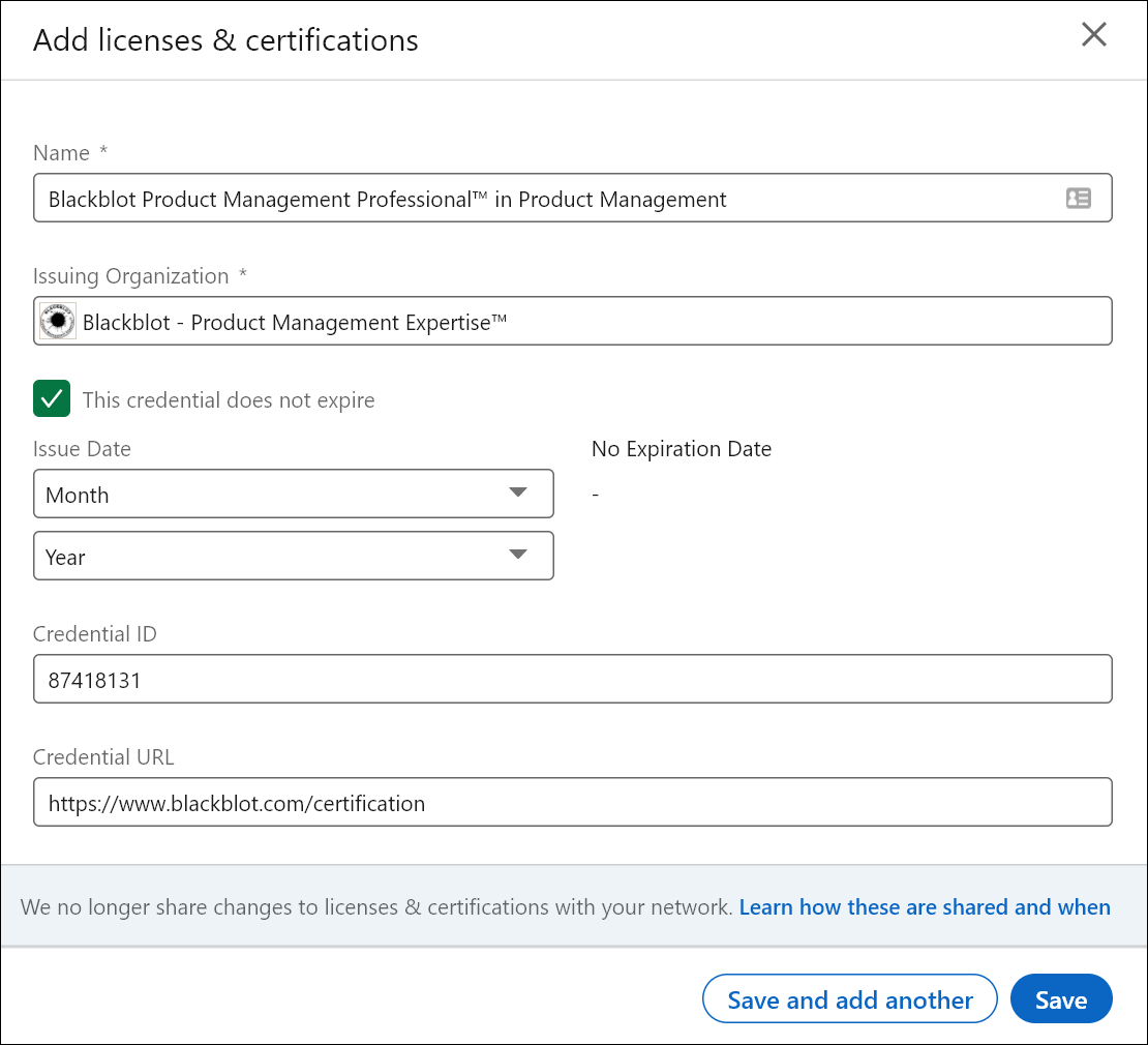Add Blackblot Certification Test to Your LinkedIn profile Add Blackblot Certification Test to Your LinkedIn profile